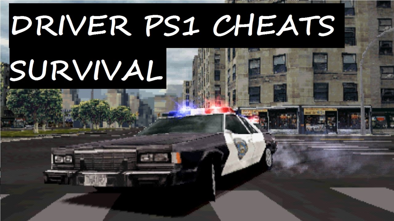 Driver 1 PS1 Cheats Secret Cars And Insane Police Funny Moments