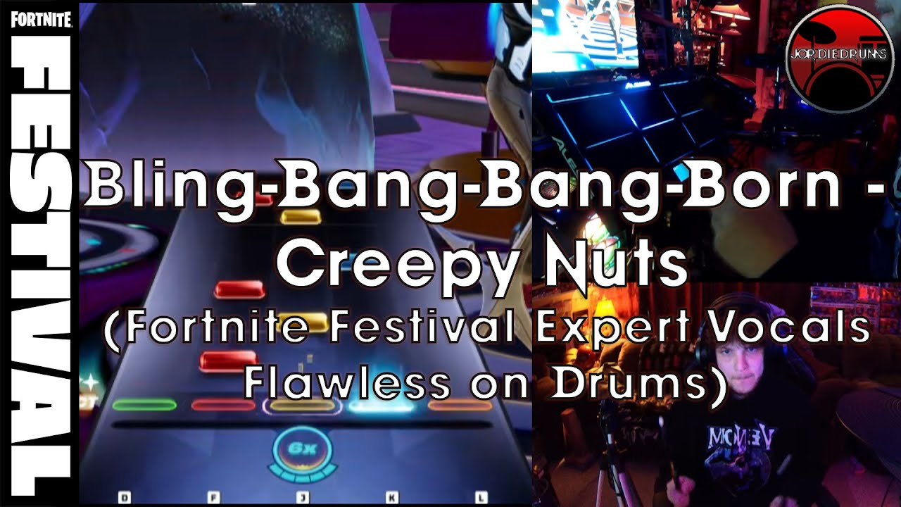 Bling-Bang-Bang-Born - Creepy Nuts (Fortnite Festival Expert Vocals Flawless on Drums)
