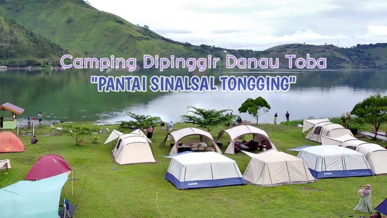 Camping Di Malam Pergantian Tahun 2025 | Pantai Sinalsal Tongging | Danau Toba | Pesta Kembang Api.