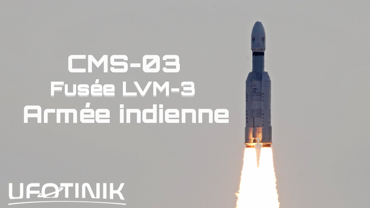 🔴 EN DIRECT LANCEMENT CMS-03 ISRO Marine Indienne ( Fus&eacute;e LVM-3 / Lancement spatial - FR )