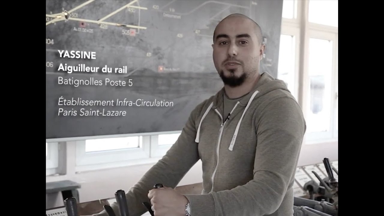 Yassine, Aiguilleur du rail SNCF