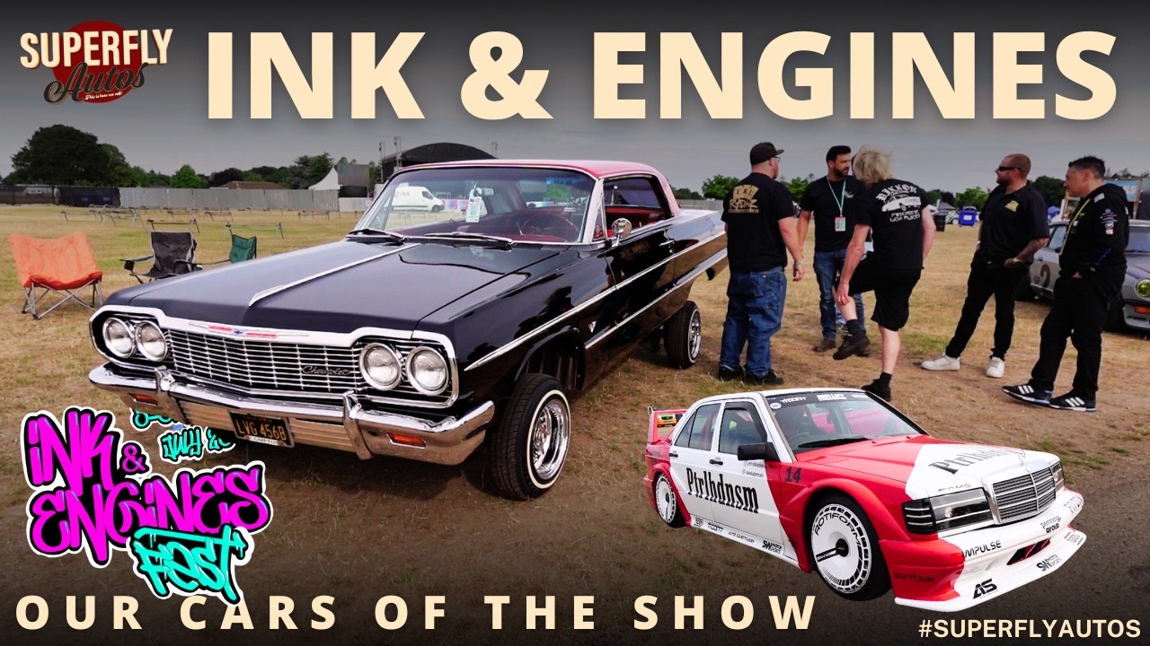 Ink and Engines 2025 - Cars of the Show