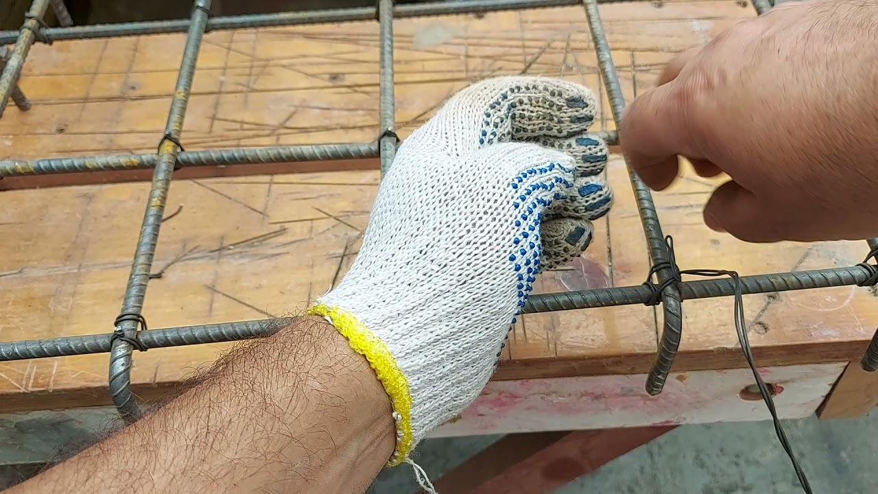 Como amarrar radier manualmente com facilidade