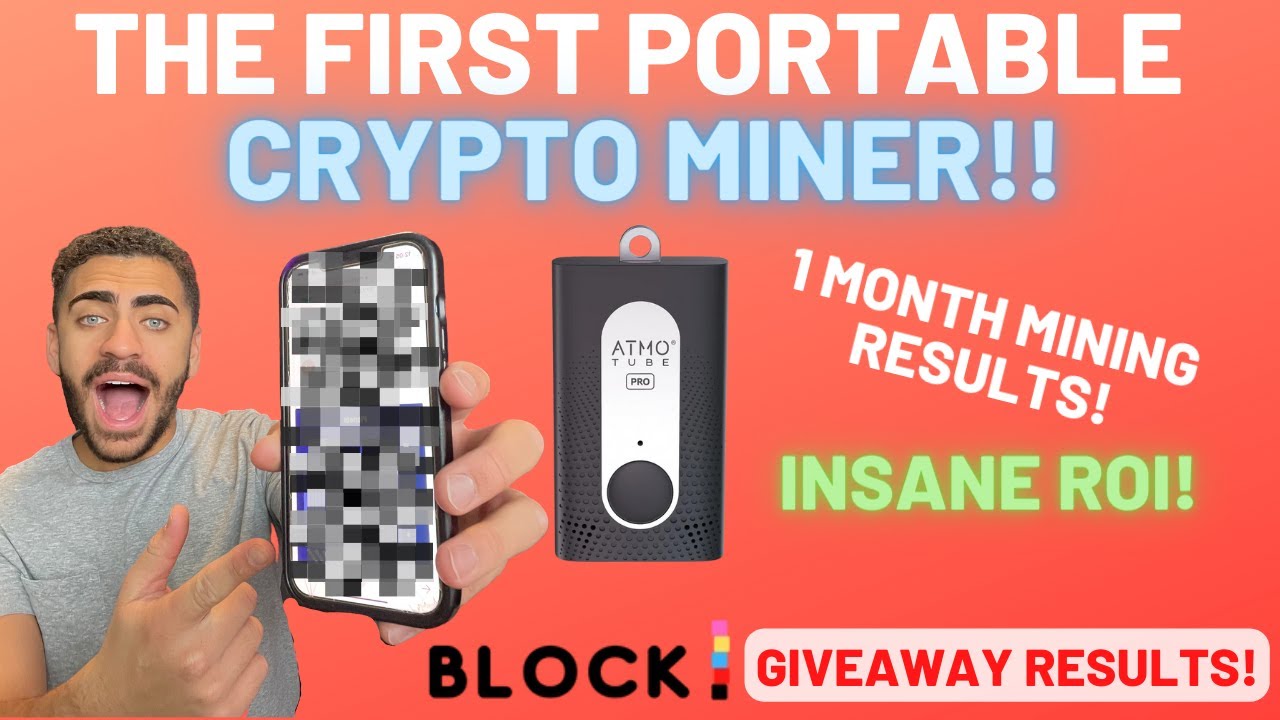 THE FIRST PORTABLE CRYPTO MINER! How Much it Makes me A month! Planetwatch Atmotube Mining