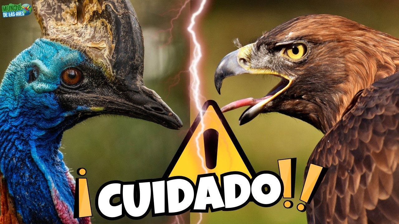 &iexcl;Cuidado! El ave mas LETAL del mundo... &iquest;Te atreverias a acercarte?