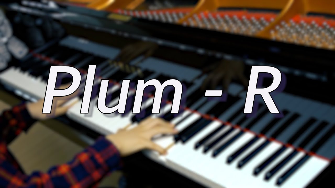 【Raindrops/방울비】 Plum - R  (연주 : 박지찬) | 머릿속이 시원해지는 곡