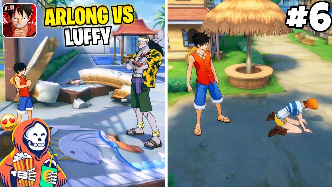 LUFFY VS ARLONG FIGHT || ONE PIECE FIGHTING PATH GAMEPLAY #6