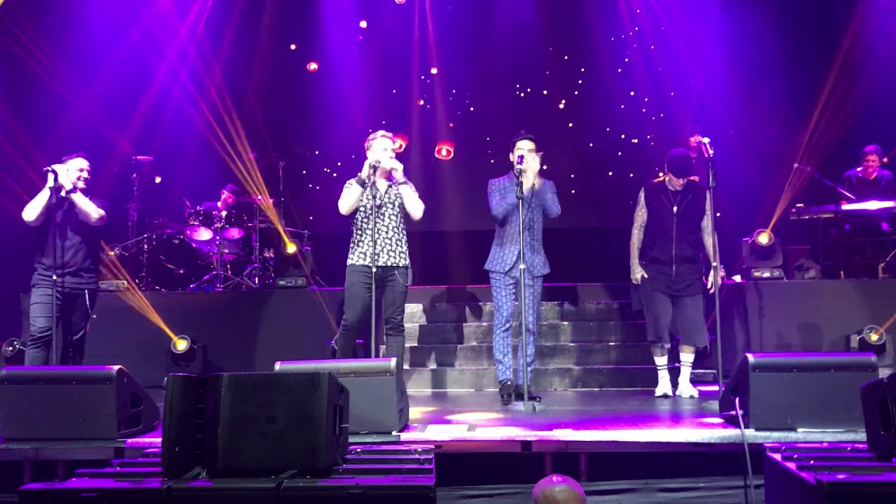 BOYZONE SINGS NO MATTER WHAT WITH FILIPINO SINGER CHRISTIAN BAUTISTA