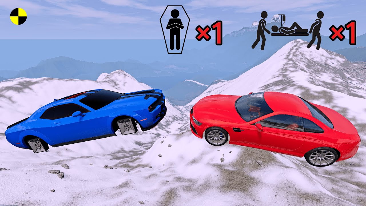 Realistic High-Speed Car Crashes in BeamNG.drive #109 | Ultra Detailed Crash Compilation