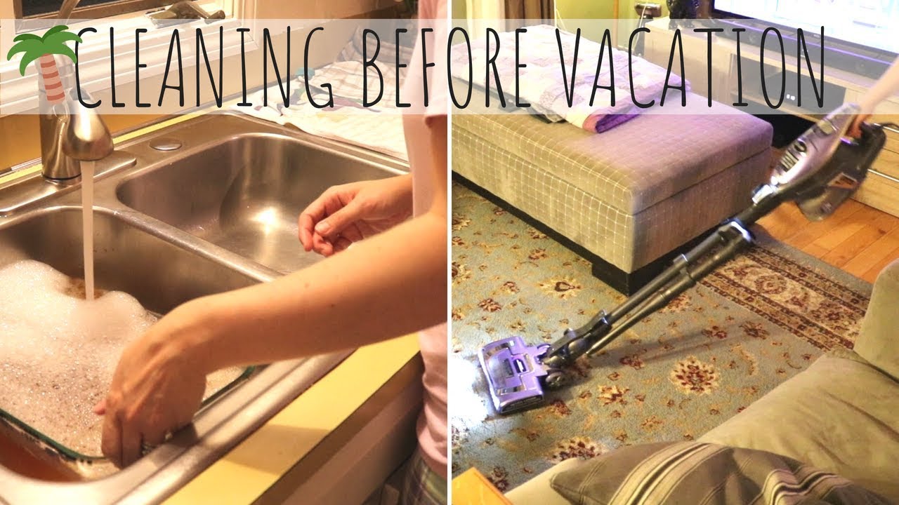 CLEANING MOTIVATION | CLEANING BEFORE VACATION | PRODUCTIVE SAHM