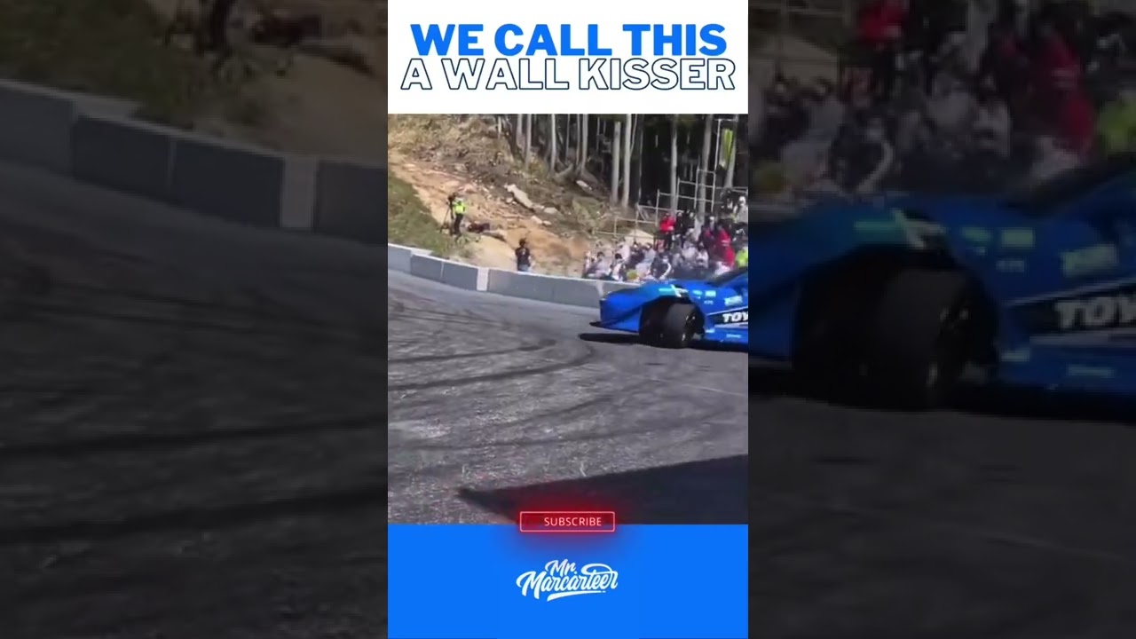 This is World&rsquo;s best drift entry! We call this man the wall kisser #drift #drifting #jdm