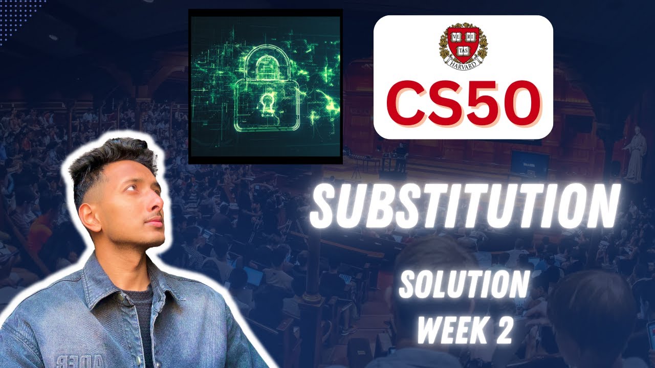 CS50 PSet 2 — пошаговое руководство по замене (для начинающих)