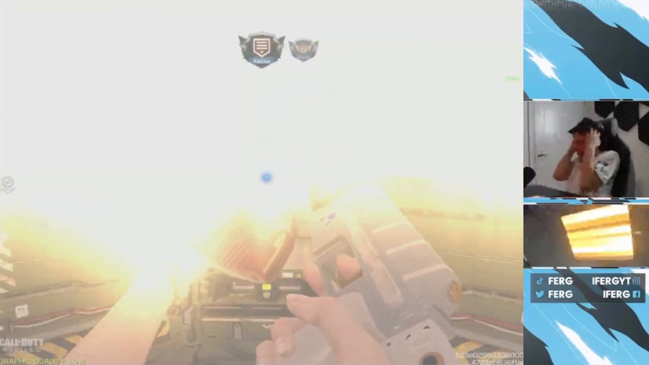 Ferg got nuked on stream!