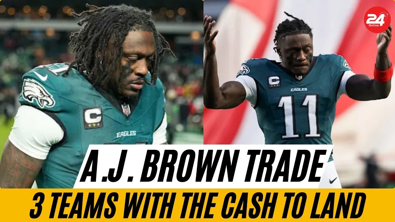 A.J. Brown Trade Rumors: 3 Teams with the Cash to Land the Eagles Star.