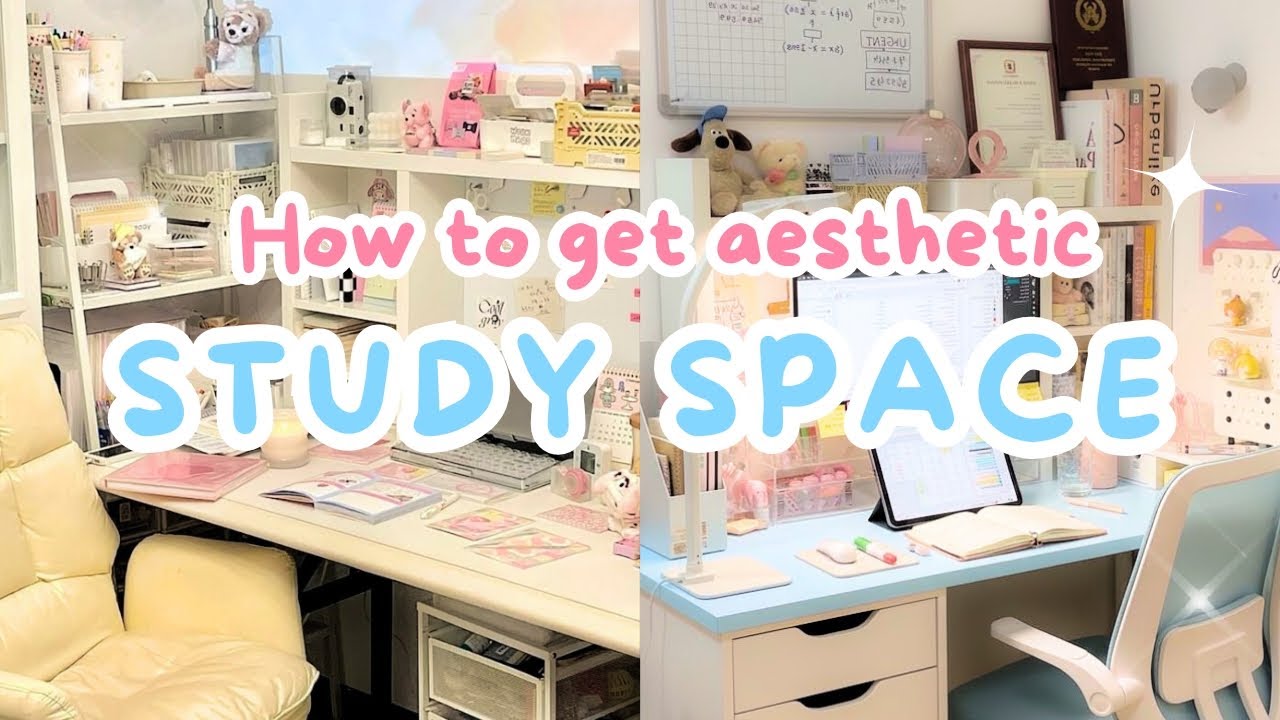 How To Make Your Study Table Aesthetic (Even on a Low Budget) ✨