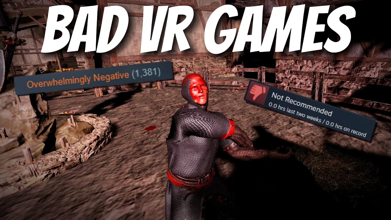 Играем в ХУДШИЕ VR-игры в Steam..
