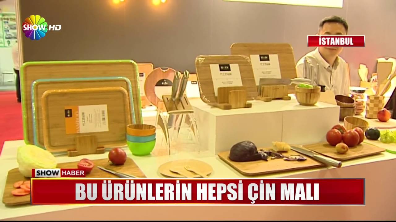 Bu &uuml;r&uuml;nlerin hepsi &Ccedil;in malı