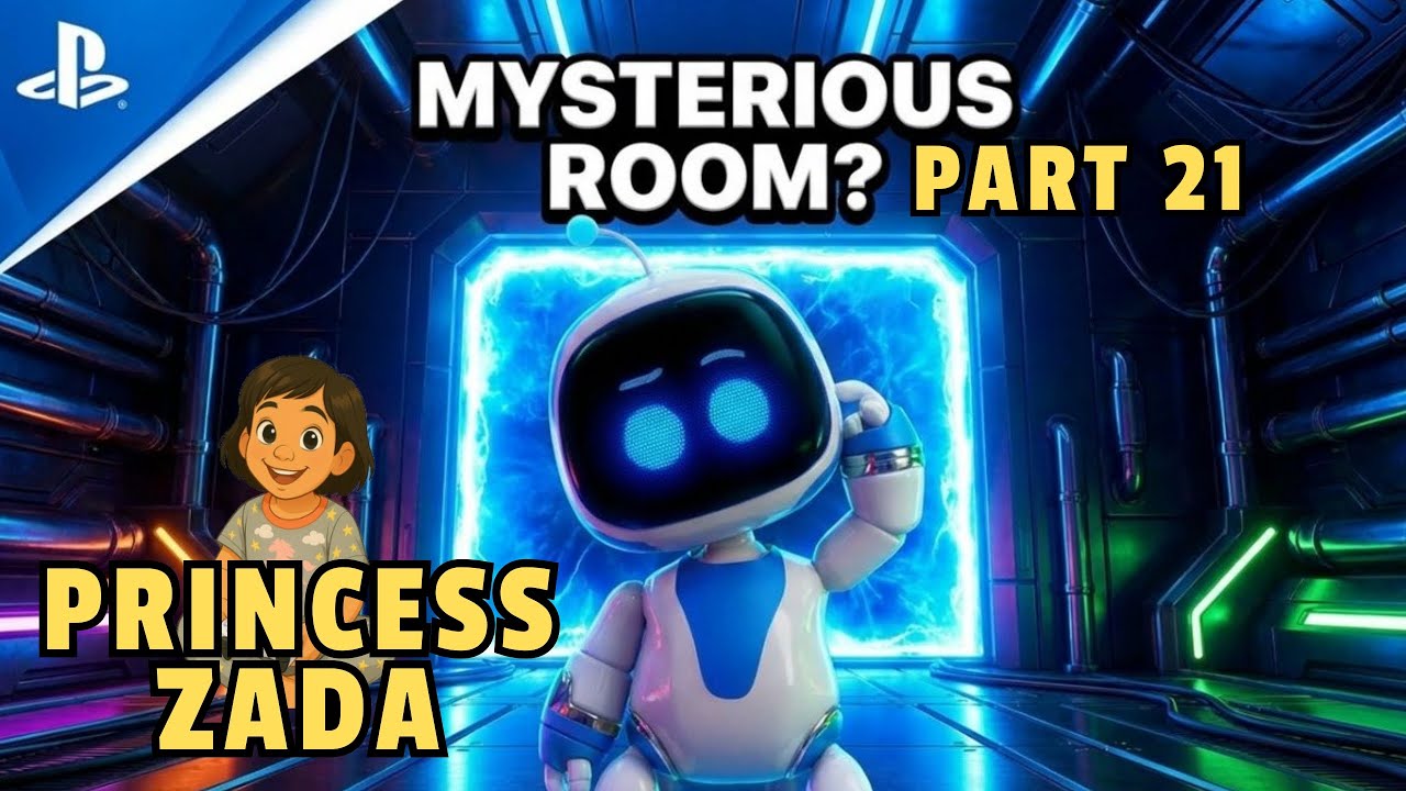 Astro Bot PS5 Part 21: Princess Zada with Swimming Robot & Finding Hidden Gold!