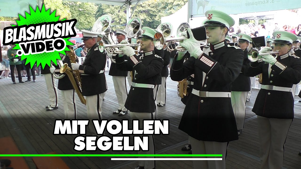 🟢 Mit vollen Segeln 🎼 | Marchingband Exempel - THEBAND | Blasmusik | Schützenfest Iserlohn