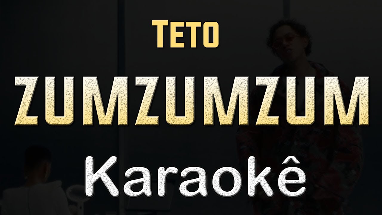 Teto - zumzumzum - Karaoke Playback Instrumental