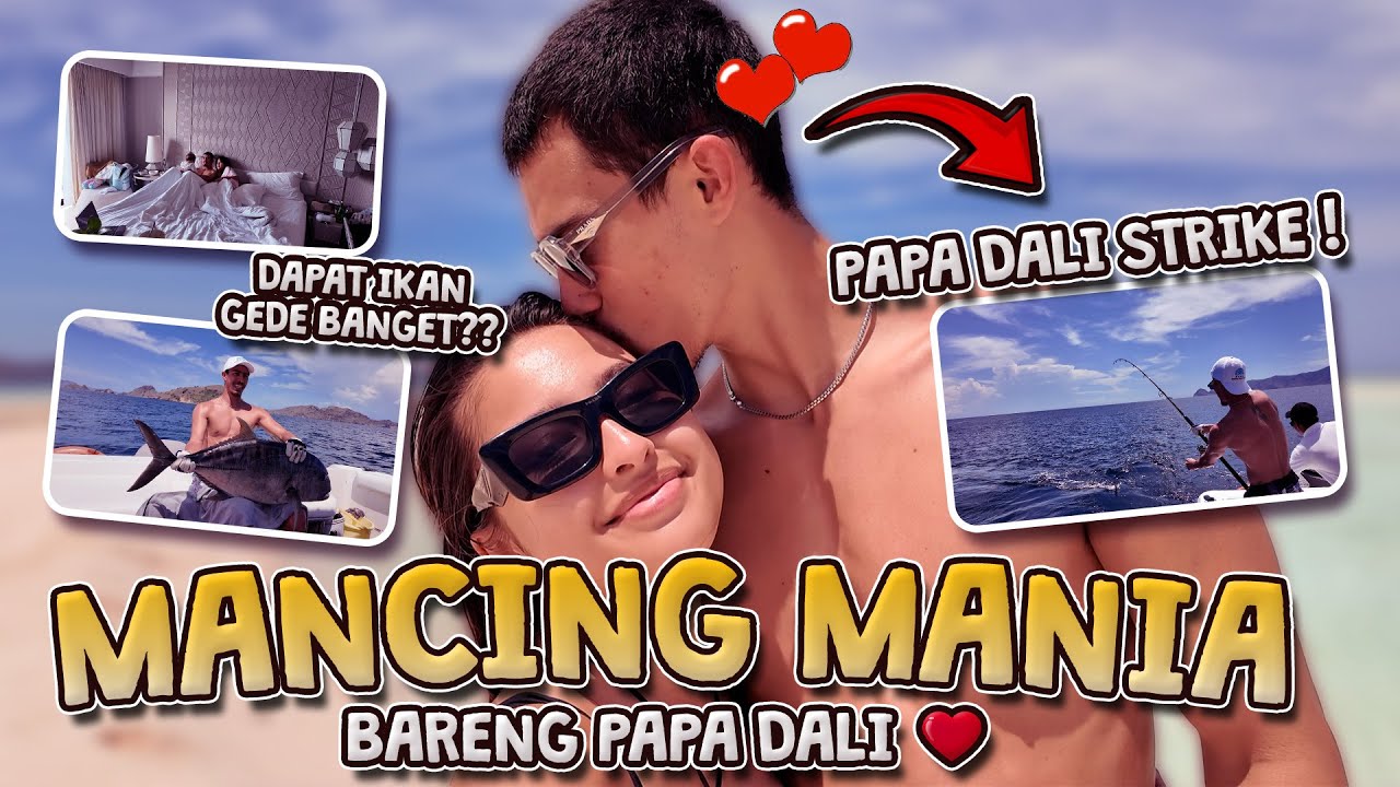 STRIKE❗❗ MANCING MANIA BARENG PAPA DALI DI LABUAN BAJO ! DAPAT IKAN BESAR BANGET 🥰🥰 #VLOG 15