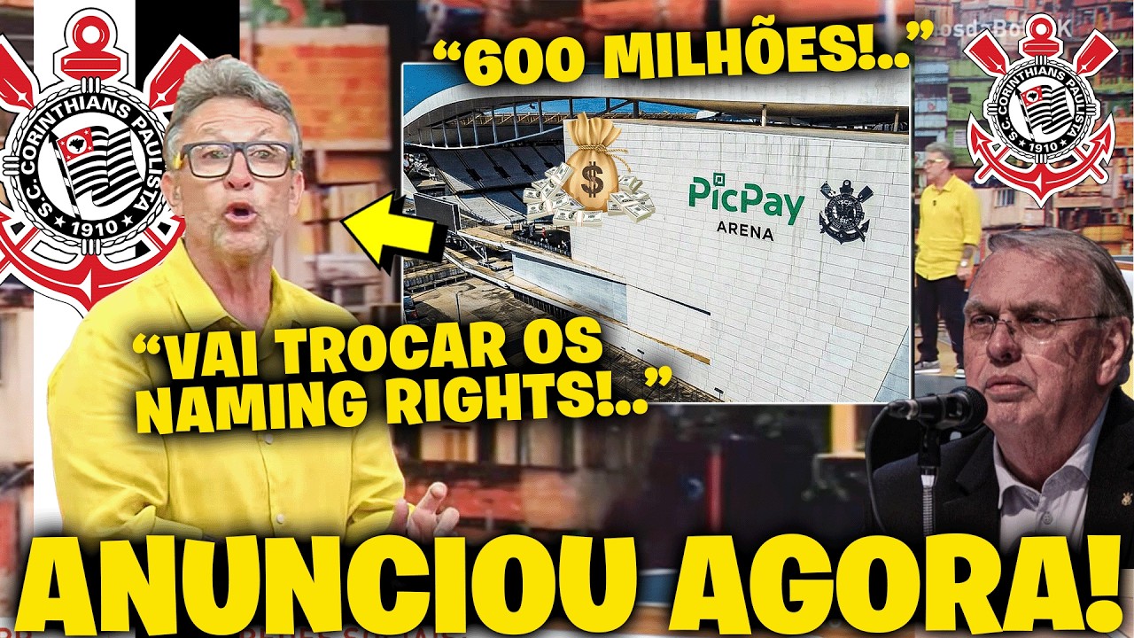 💰PATROCÍNIO MILIONÁRIO! CORINTHIANS E BANCO DIGITAL NEGOCIA NOVO NAMING RIGHTS DA ARENA!