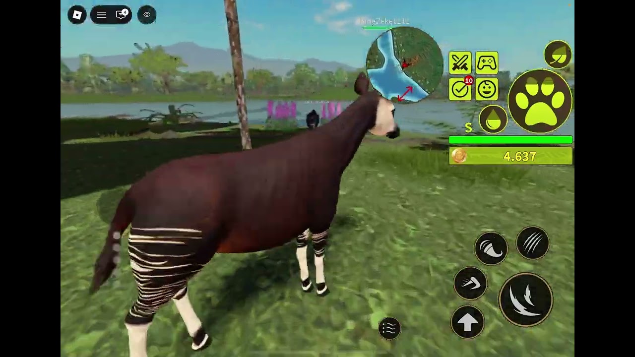 Playing As *OKAPI* In Jungle life! 😱🌴🐅