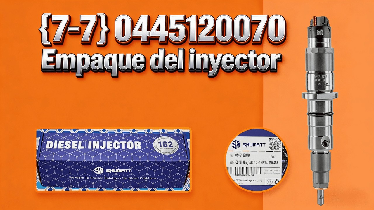 【7-7】Procedimiento de Empaquetado para el Inyector 0445120070