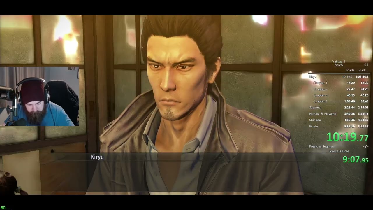 Any% Yakuza 5 Speedrun PB - 5:21:17 (5:52:46)