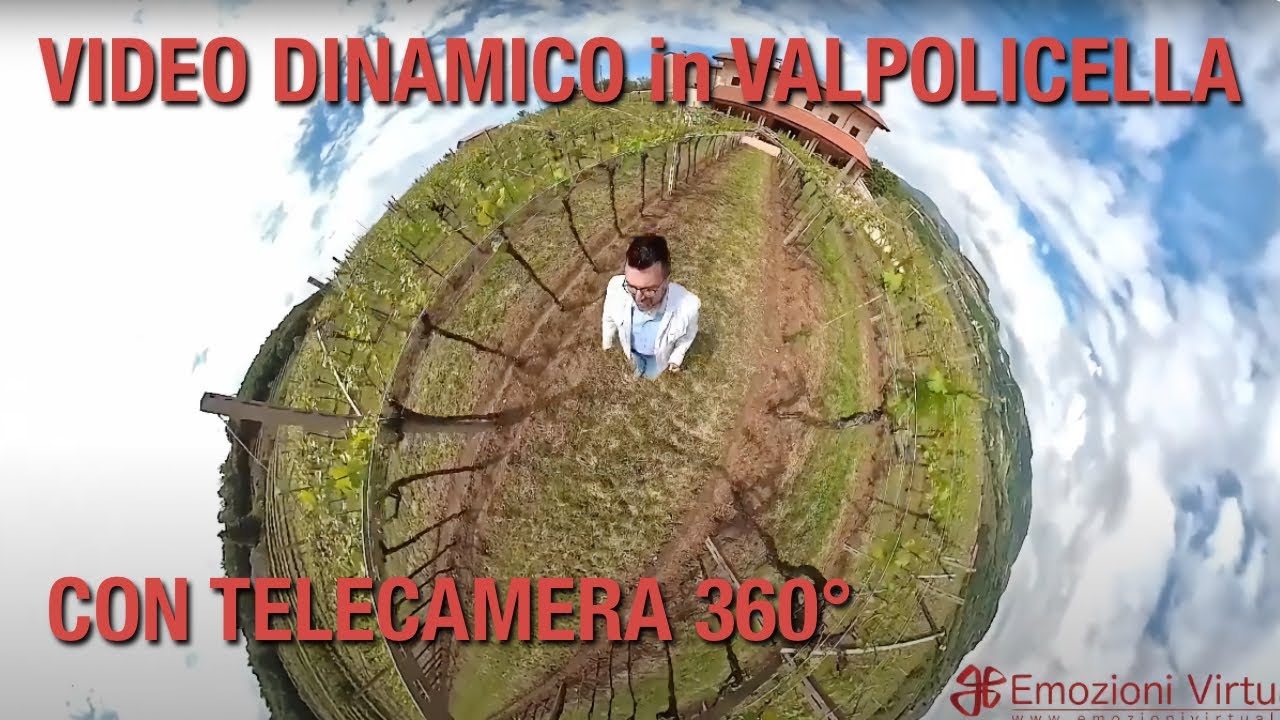 Valpolicella: riprese 360&deg; presso Cantina 
