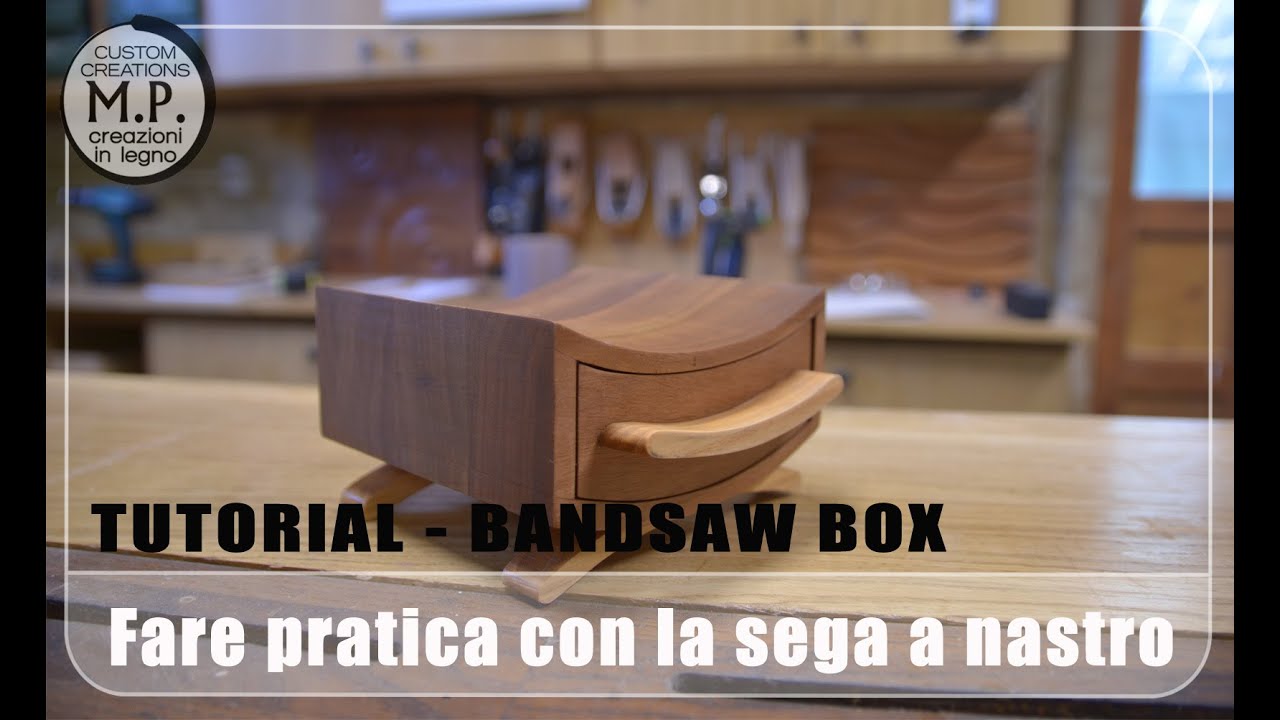 Tutorial - Realizzare scatola usando solo la sega a nastro.