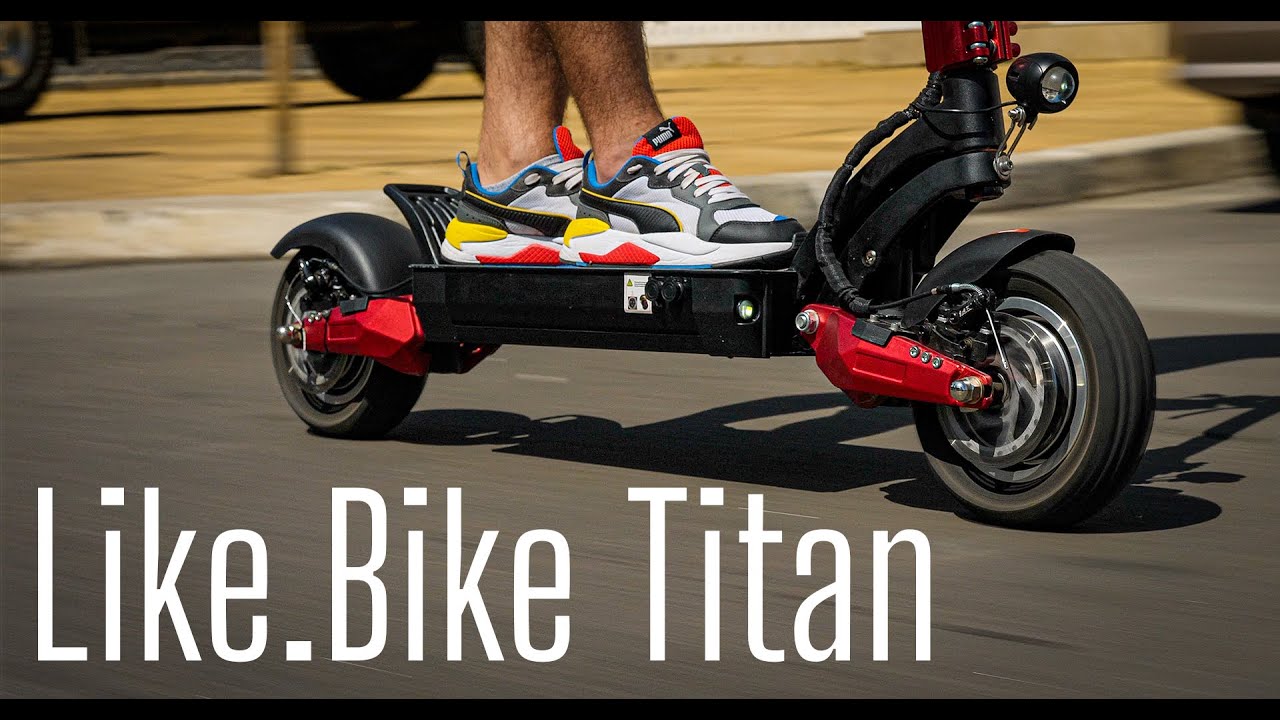 Обзор электросамоката Like.Bike Titan. Внедорожник 2000W!