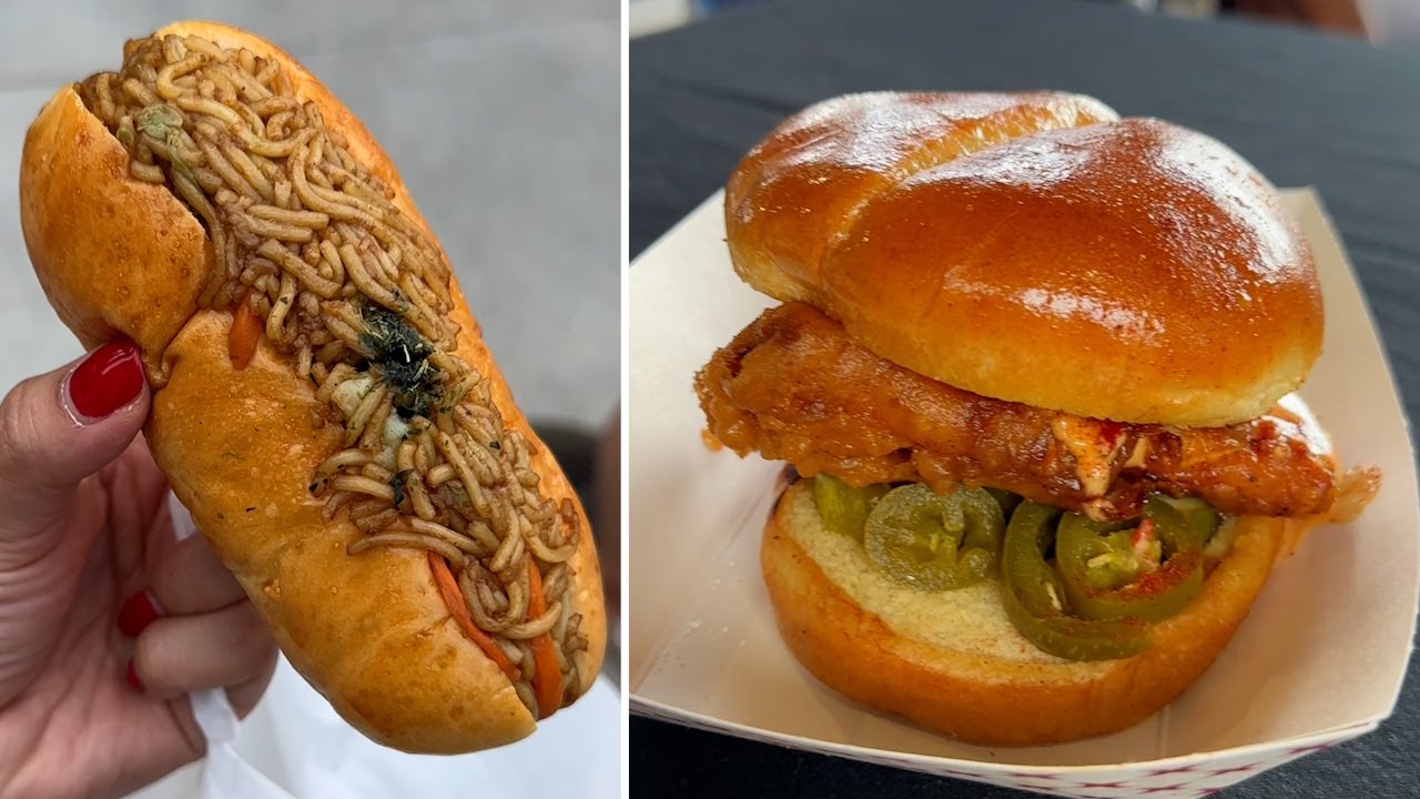 Everything I ate at an Asian Night Market