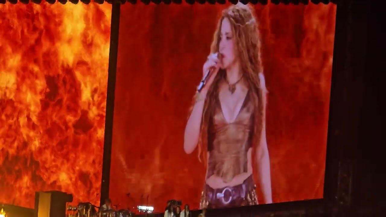 SHAKIRA 27 DE MARZO 2025 - ESTADIO GNP MEX ( Suerte )