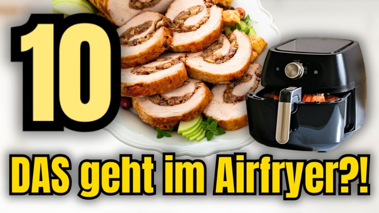 Diese 10 Airfryer-Rezepte sind der Hit. Einfach, schnell und super lecker.