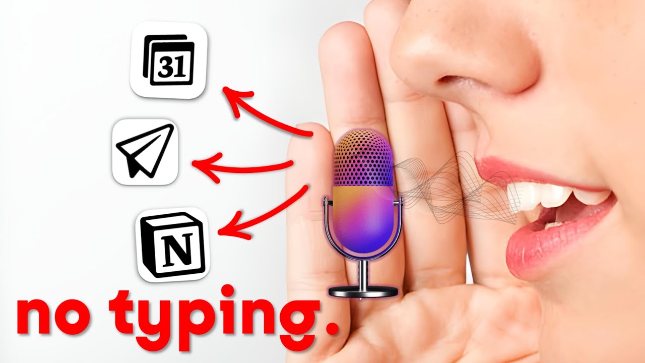 How I create Perfect Voice Notes to Notion (and more!)