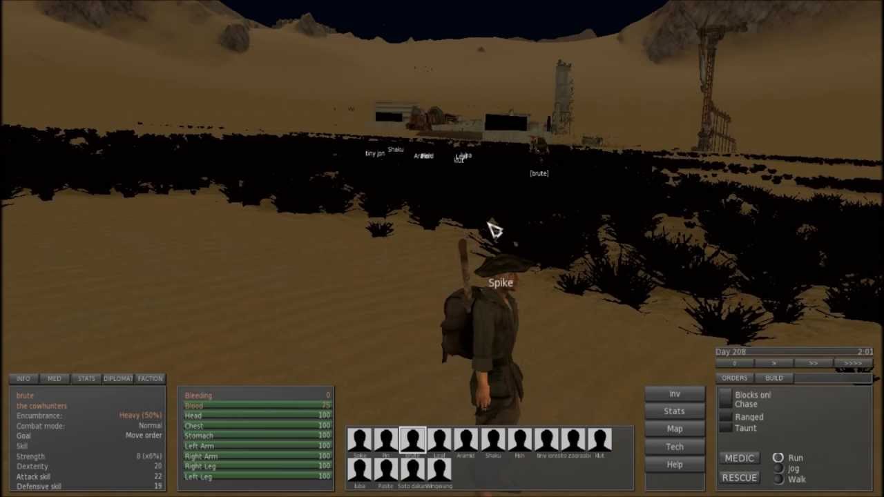 Kenshi: spike and Leaf part one