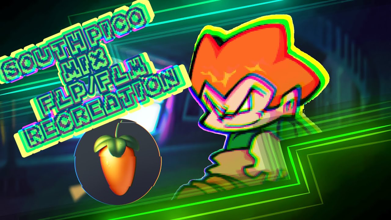 Friday Night Funkin - 🎶 SOUTH PICO MIX FLM/FLP+Midi recreation🎵