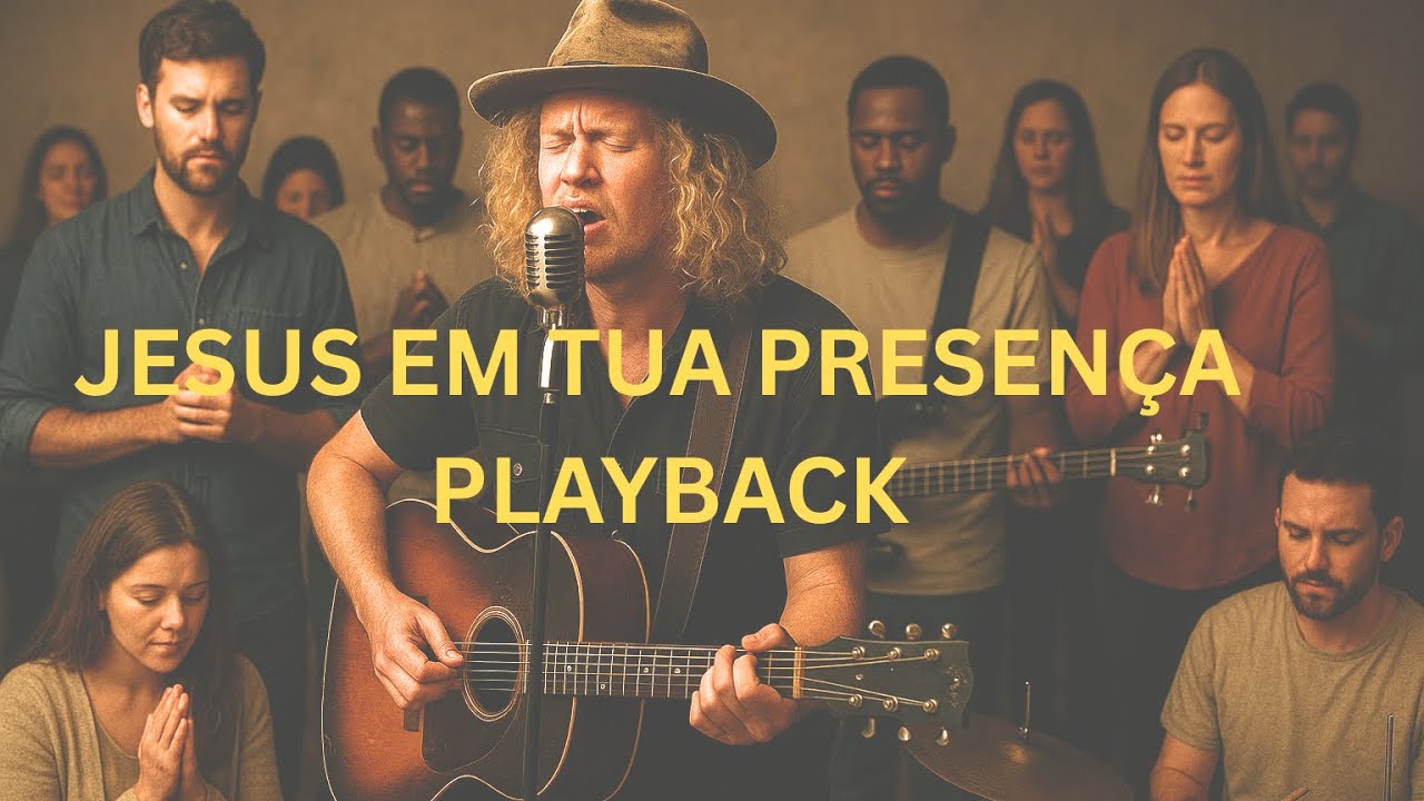PLAYBACK - JESUS EM TUA PRESENÇA / BLUES VERSION