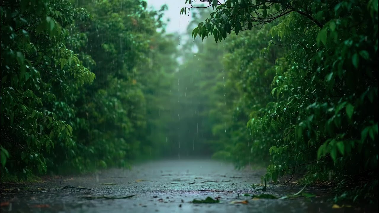 Deep Sleep Rain | Sound Therapy, Relaxation, Meditation Music, Peaceful Nature Sounds