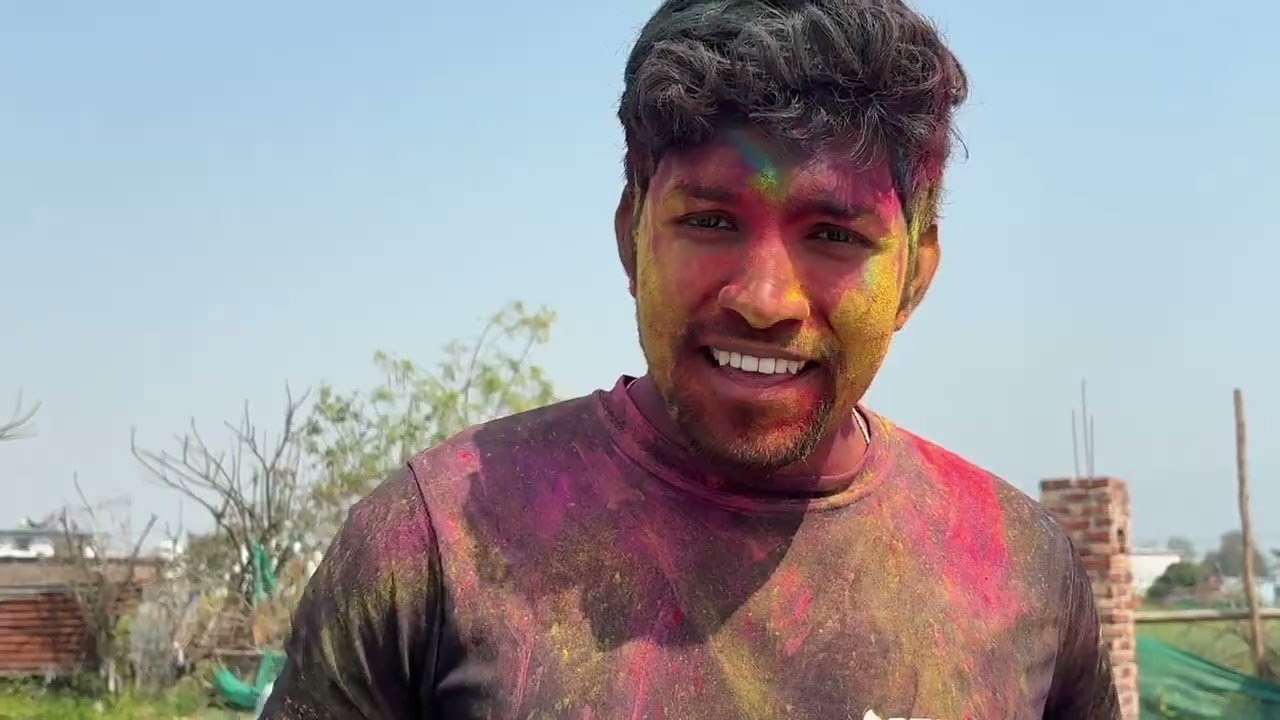 Holi 2026 Vlog | First Time Sharing My Holi With You 💕🫶🏻 #vlog #youtube #holi #firstvlog 