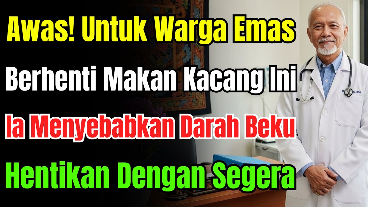 Pakar Jantung Terkejut! Kacang Ini Boleh Cetuskan Strok Dalam Satu Malam. Sangat Bahaya Untuk Anda.