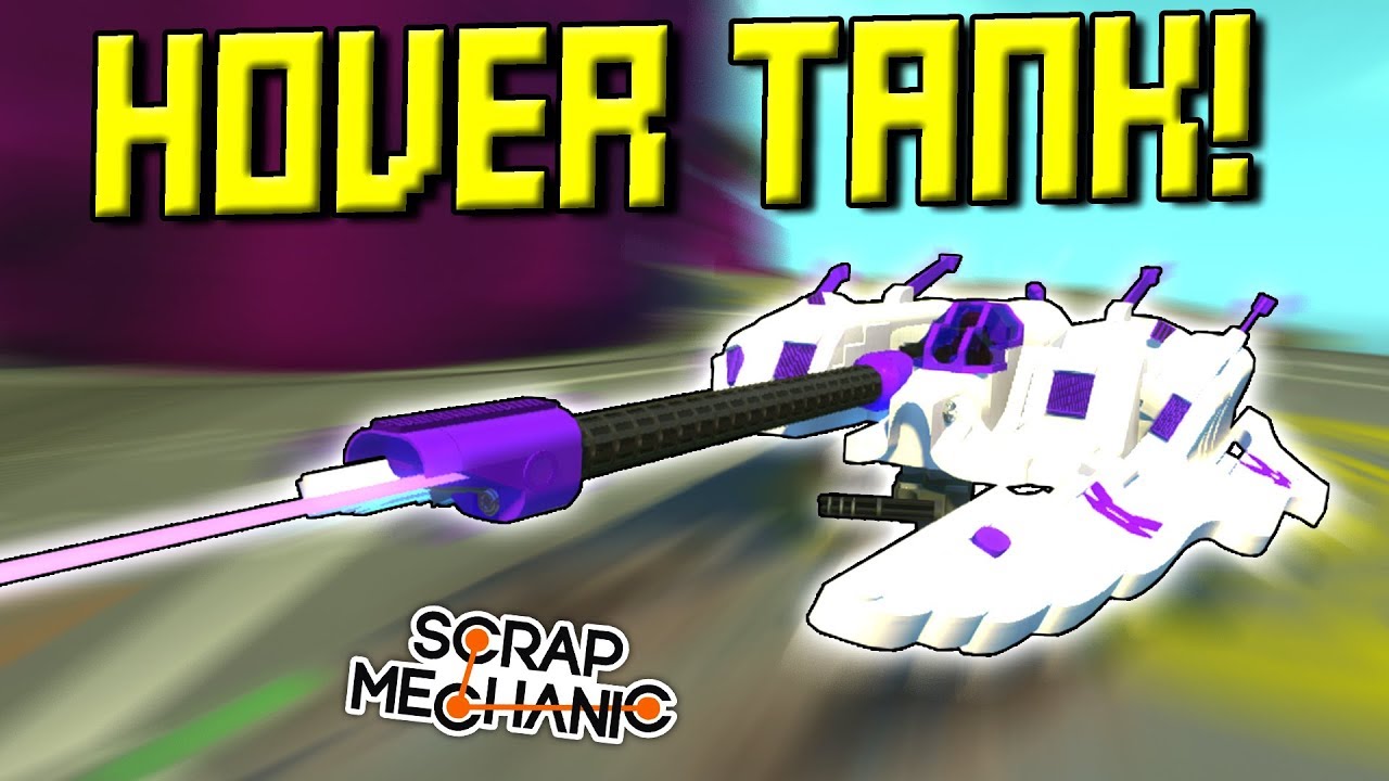 ALIEN HOVER TANK and OTHER ALIEN CREATIONS! [FMB 24] - Scrap Mechanic Gameplay