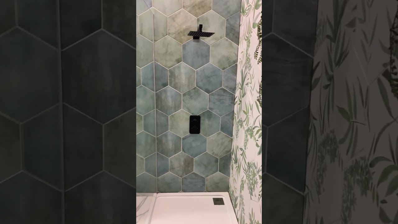 Botanical themed bathroom 🌿 #shorts