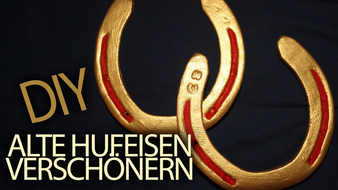 [DIY] alte Hufeisen verschönern