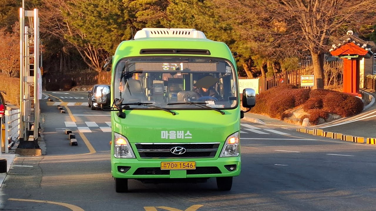 부산광역시 마을버스 중구1번 주행영상