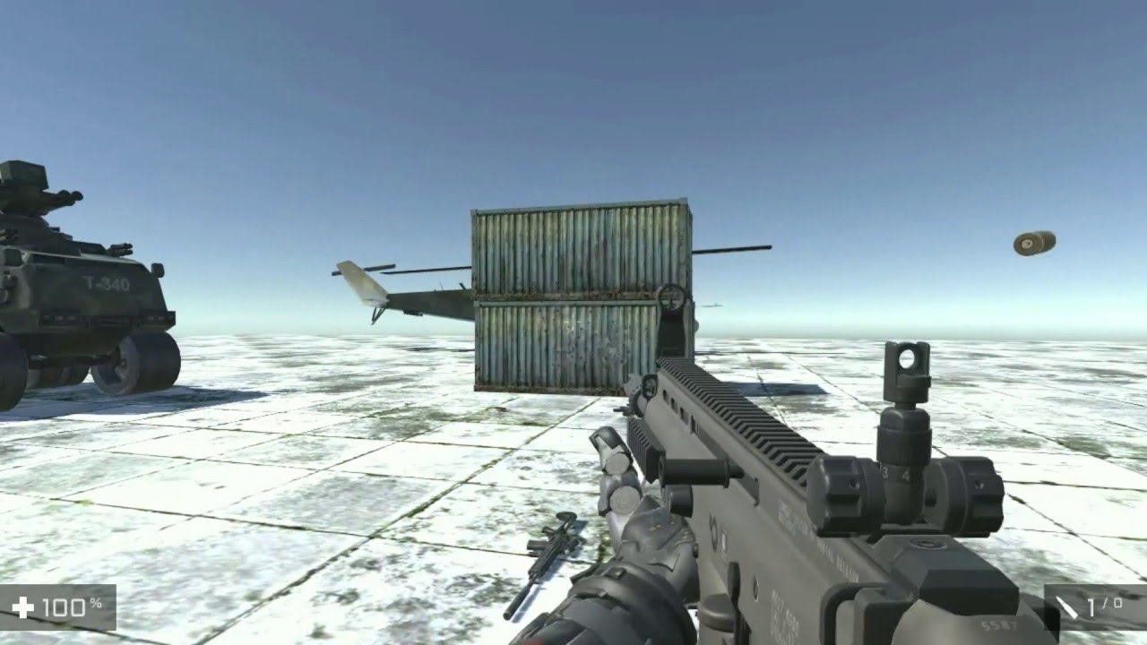 Unity 3D FPS project (version 0.3)