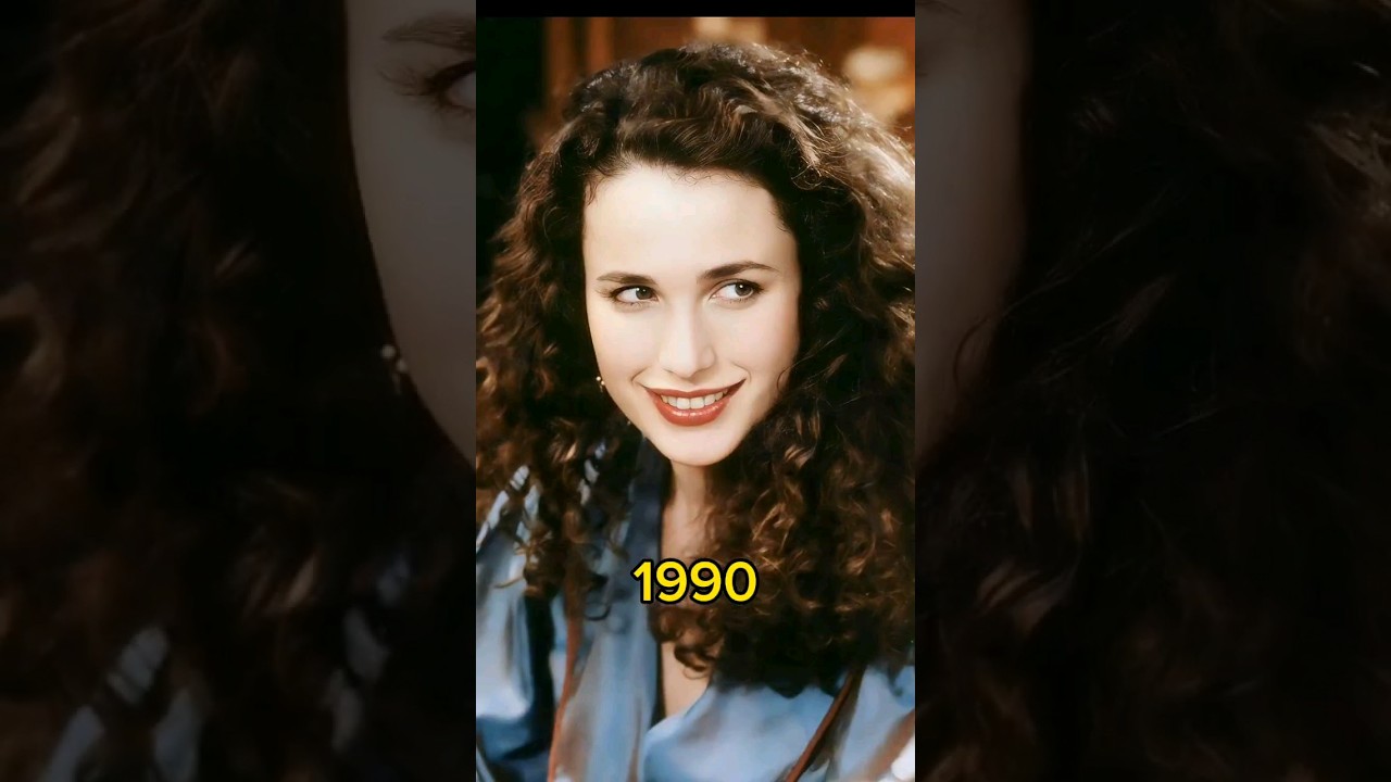 Andie MacDowell Evolution🔥😍 (1984-2024) #andiemacdowell #evolution #shorts #shortsfeed