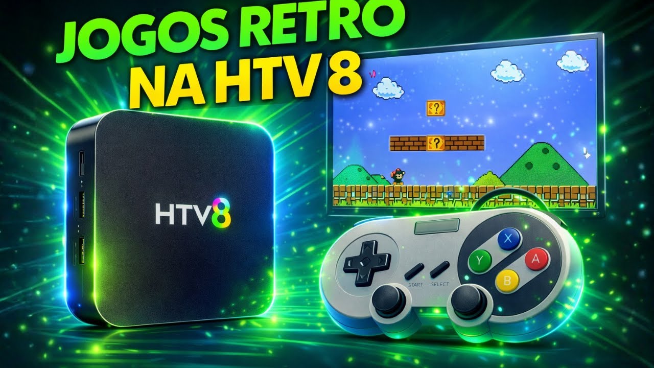 🔥 HTV 8 roda jogos antigos? Testei o RetroArch!