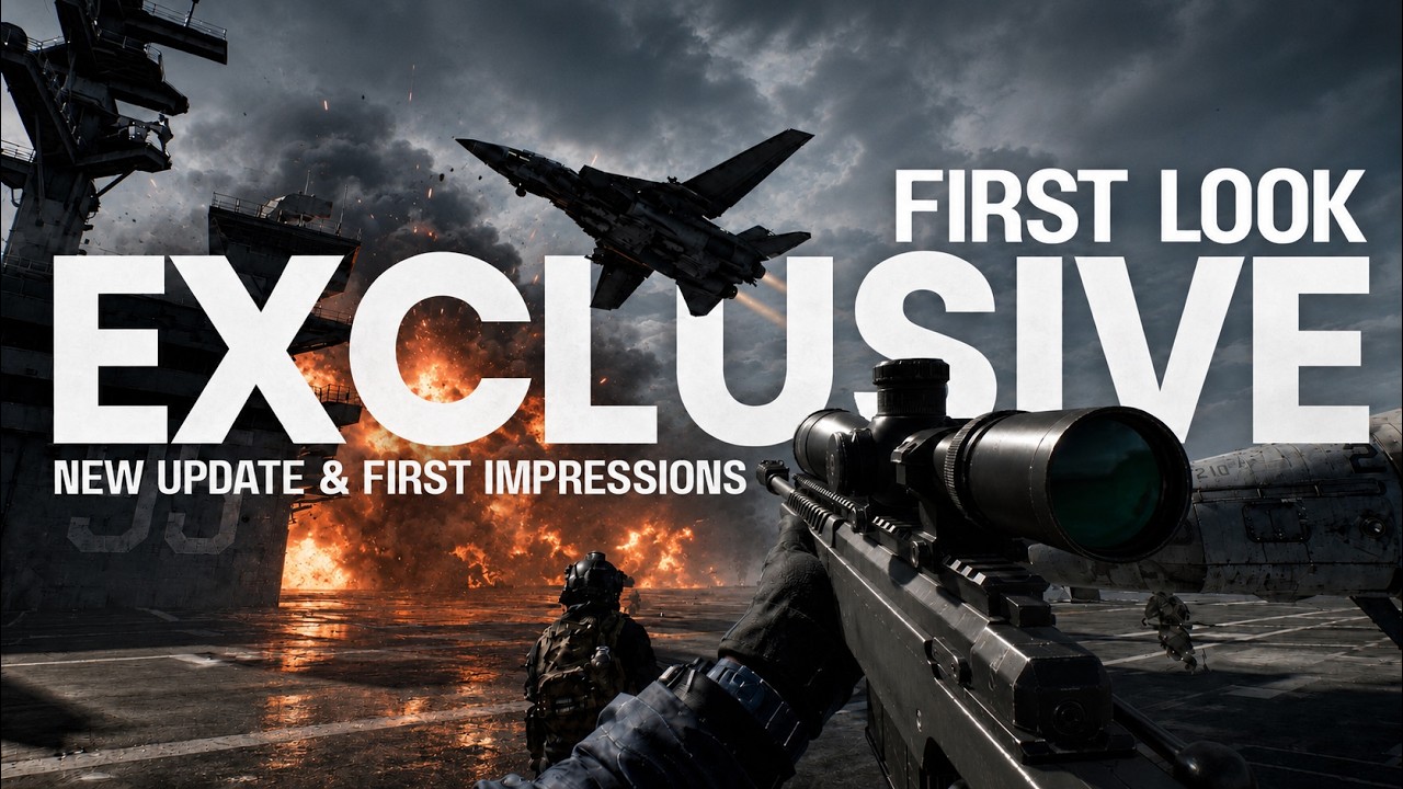 Я раньше всех поиграл в НОВОЕ обновление Battlefield 6 x TOP GUN